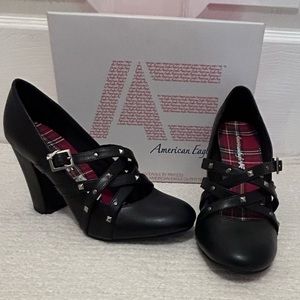 SALE!! New in Box! American Eagle Black Lavine Heels